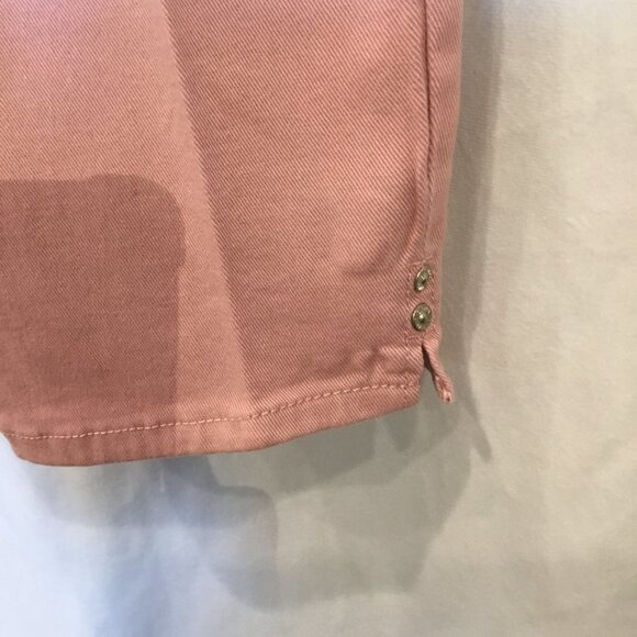 Gloria Vanderbilt Amanda Capris Stretch Denim Rose Pink Women's Size 12 Petite - Picture 7 of 8